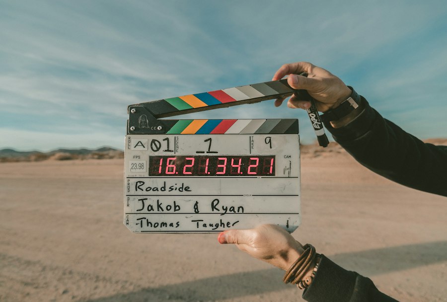 Illustrative filmmaking equipment